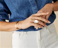 Anneau Marco Bicego Femme Lunaria in Or jaune Madreperla AB564-MPW - AB564-MPW